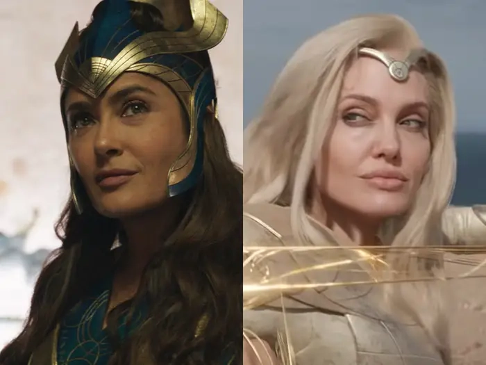 Angelina Jolie and Salma Hayek Steal the Show in Marvel's Eternal (1)