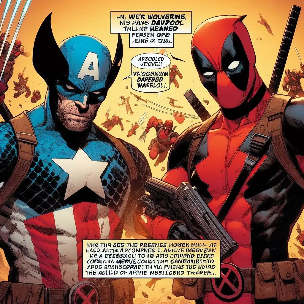 Captain America's Death Shatters Wolverine and Deadpool's Bromance in Alternate Marvel Univere (3)