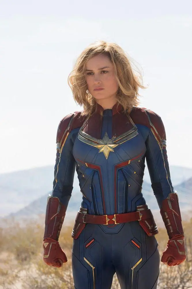 Captain Marvel costume design and fan opinions on the cinematic univers