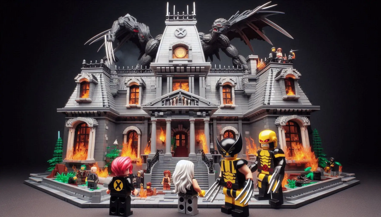 Step into the World of Mutants The LEGO X-Mansion Unveils in November 2024 (1)