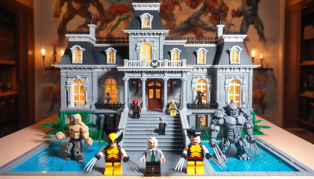 Step into the World of Mutants The LEGO X-Mansion Unveils in November 2024 (2)