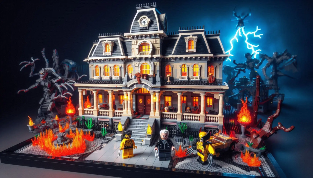 Step into the World of Mutants The LEGO X-Mansion Unveils in November 2024 (3)