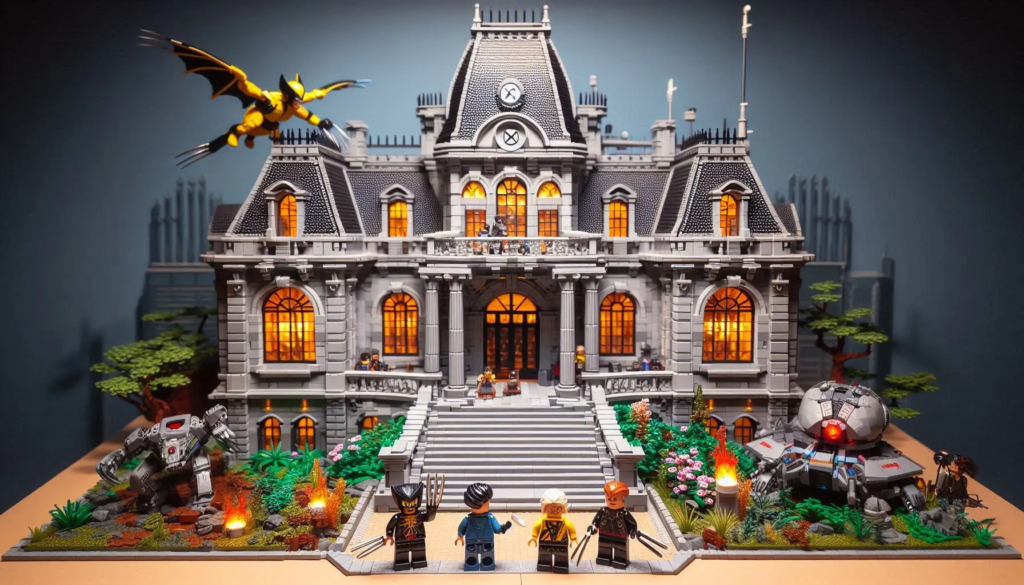 Step into the World of Mutants The LEGO X-Mansion Unveils in November 2024 (4)