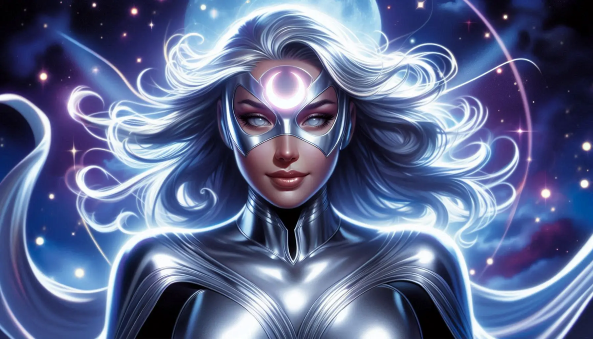 What kind of character is Moonglow in the Marvel Universe (2)