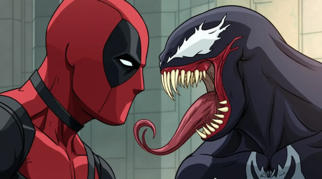 Deadpool Meets Venom Fan Theories Spark Excitement Over Potential Marvel Crossove (1)