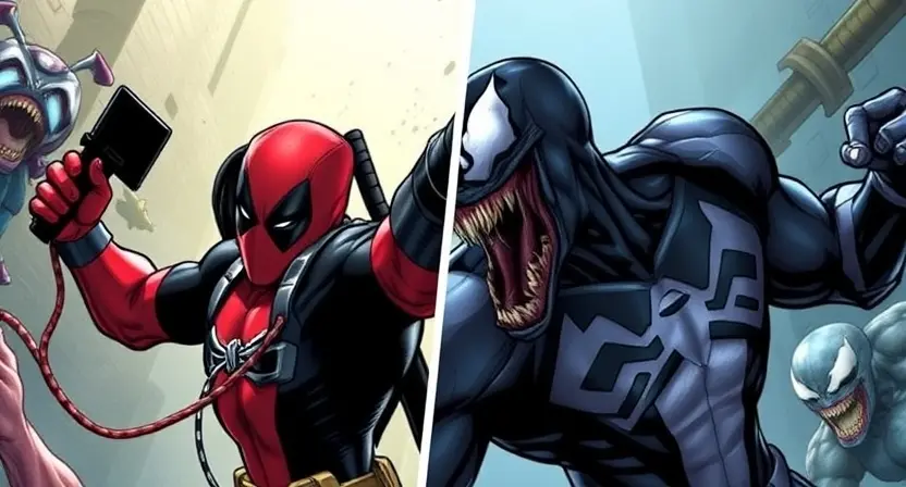 Deadpool Meets Venom Fan Theories Spark Excitement Over Potential Marvel Crossove (1)