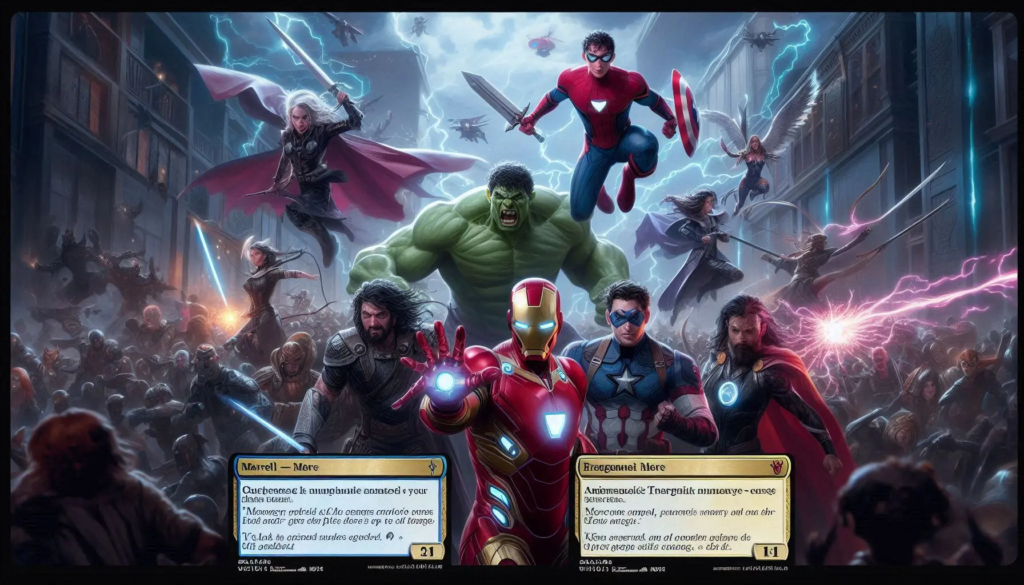 Marvel Unveils New Magic The Gathering Cards Featuring Iconic Superheroes (1)