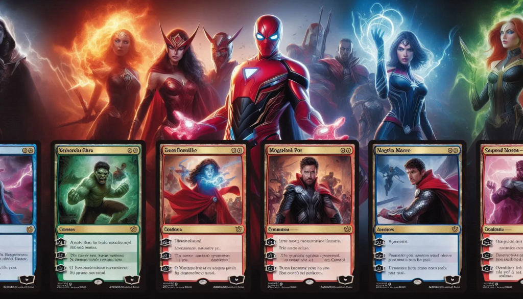 Marvel Unveils New Magic The Gathering Cards Featuring Iconic Superheroes (2)