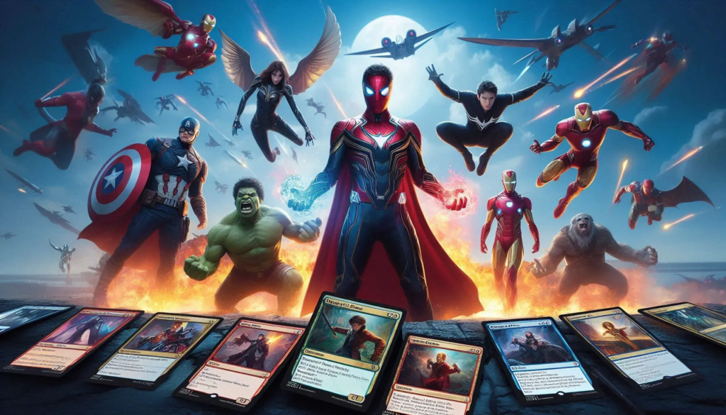 Marvel Unveils New Magic The Gathering Cards Featuring Iconic Superheroes (4)