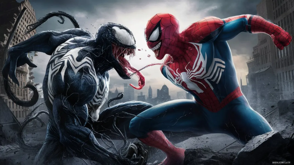 Spider-Man vs Venom - Who Will Emerge Victorious (1)