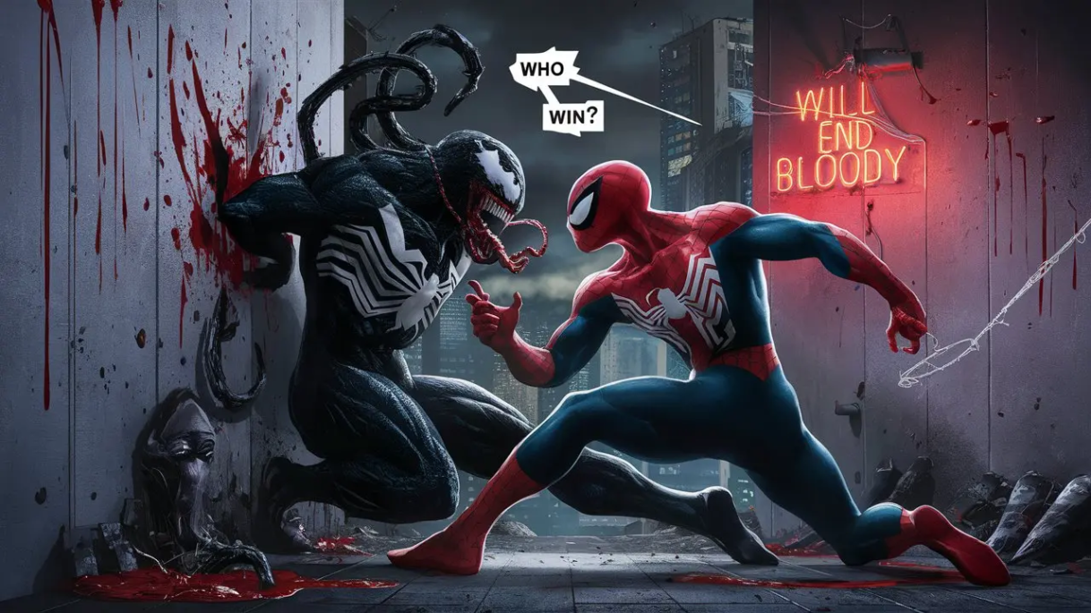 Spider-Man vs Venom - Who Will Emerge Victorious (2)