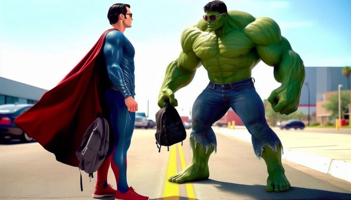 Superman vs. The Hulk Who Would Win (2)