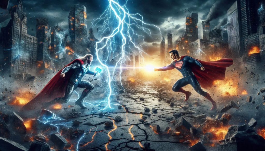 Thor vs Superman (1)