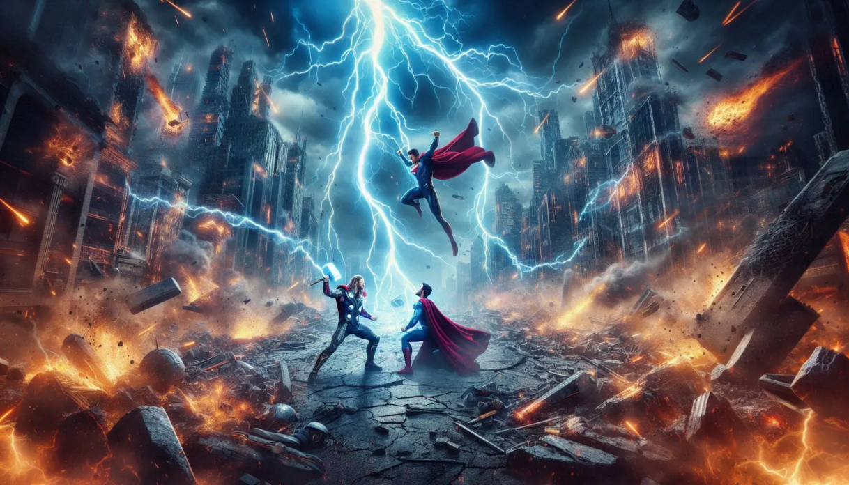 Thor vs Superman (2)