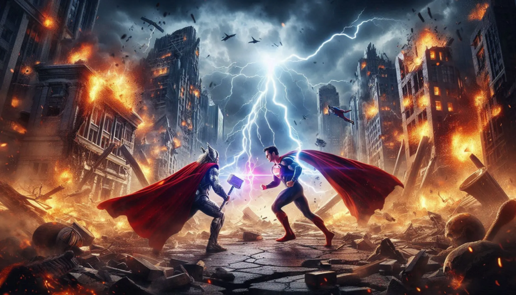 Thor vs Superman (3)