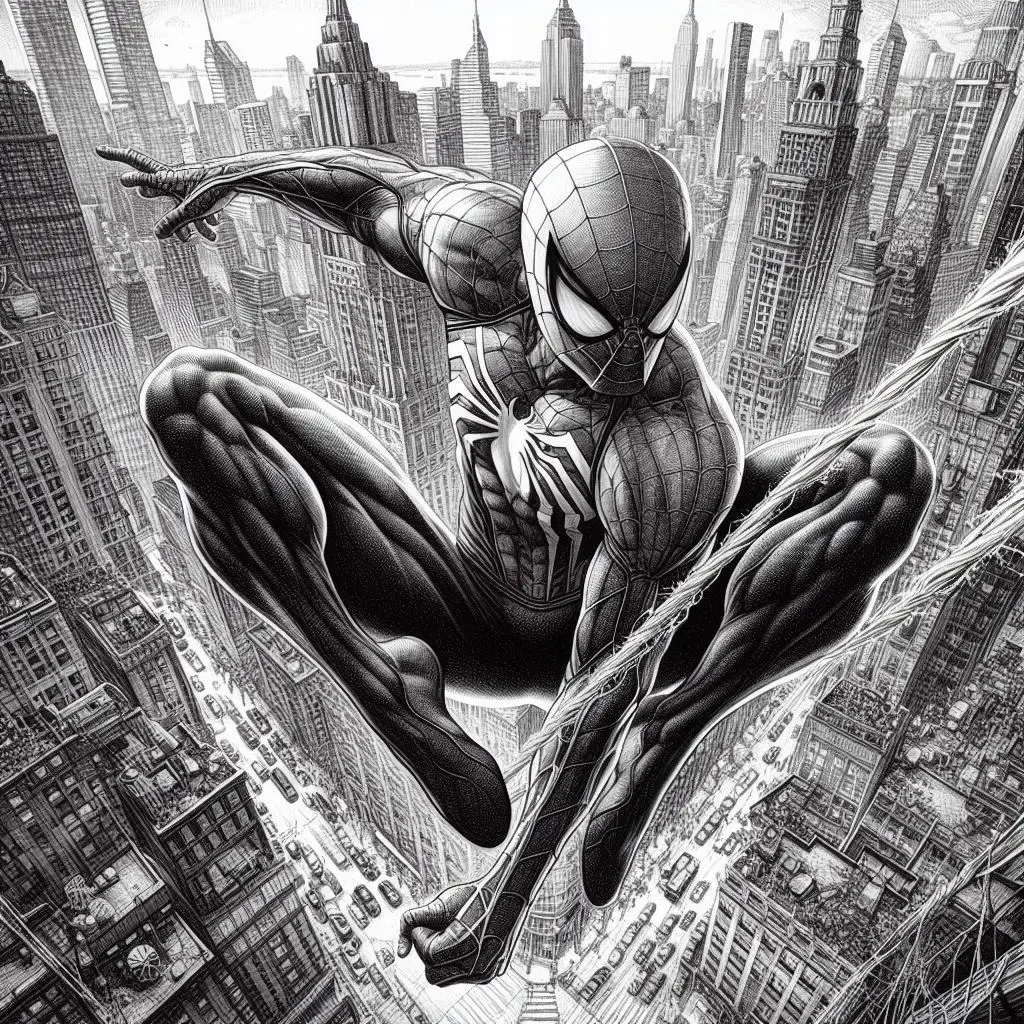 12+ Spider-Man drawings with amazing designs to inspire you (1)