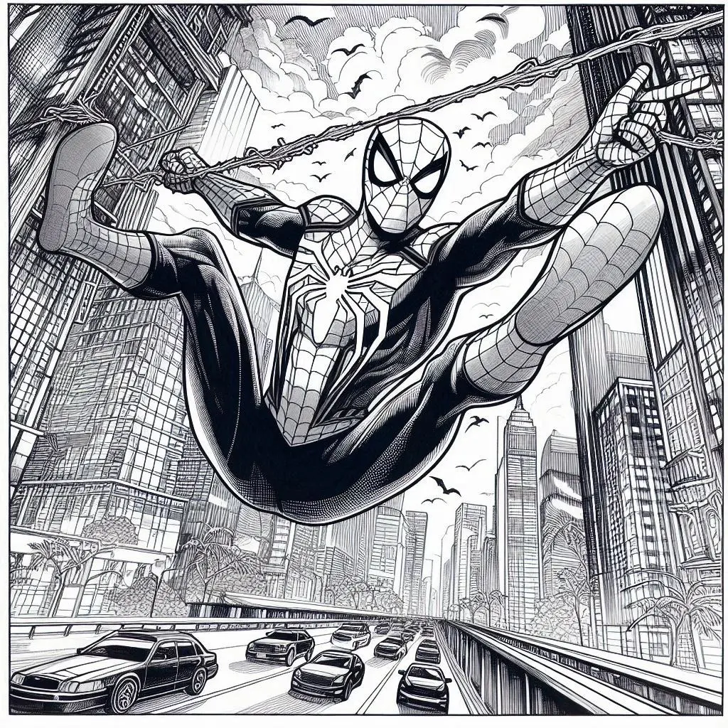 12+ Spider-Man drawings with amazing designs to inspire you (3)