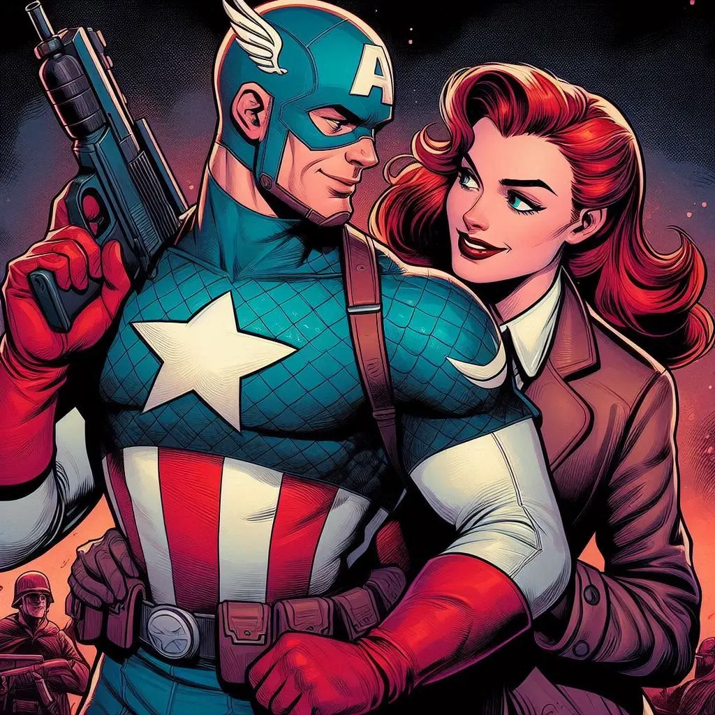 Captain America and Peggy Carter’s Story (2)