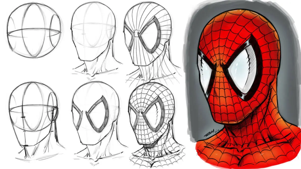 image 6 12+ Spider-Man drawings with amazing designs to inspire you