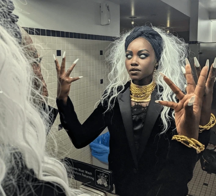 Lupita Nyong’o Channels Storm in Epic Halloween Transformation, Giving Fans Hope for an X-Men Reboot (2)