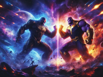 Thanos vs Darkseid in Marvel and DC Battle for Supremacy (2)