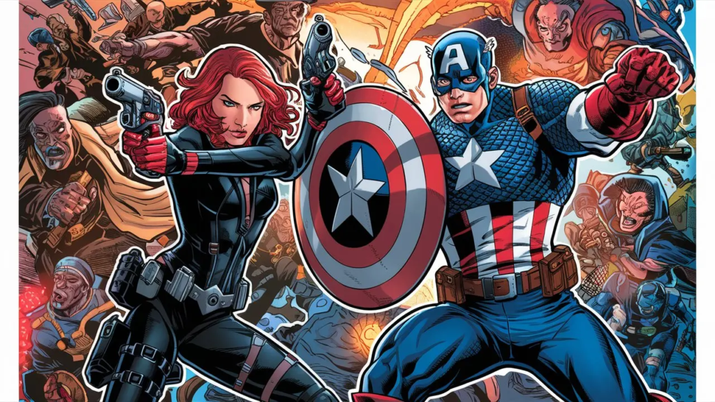 We look at the relationship between Captain America and Black Widow (1)