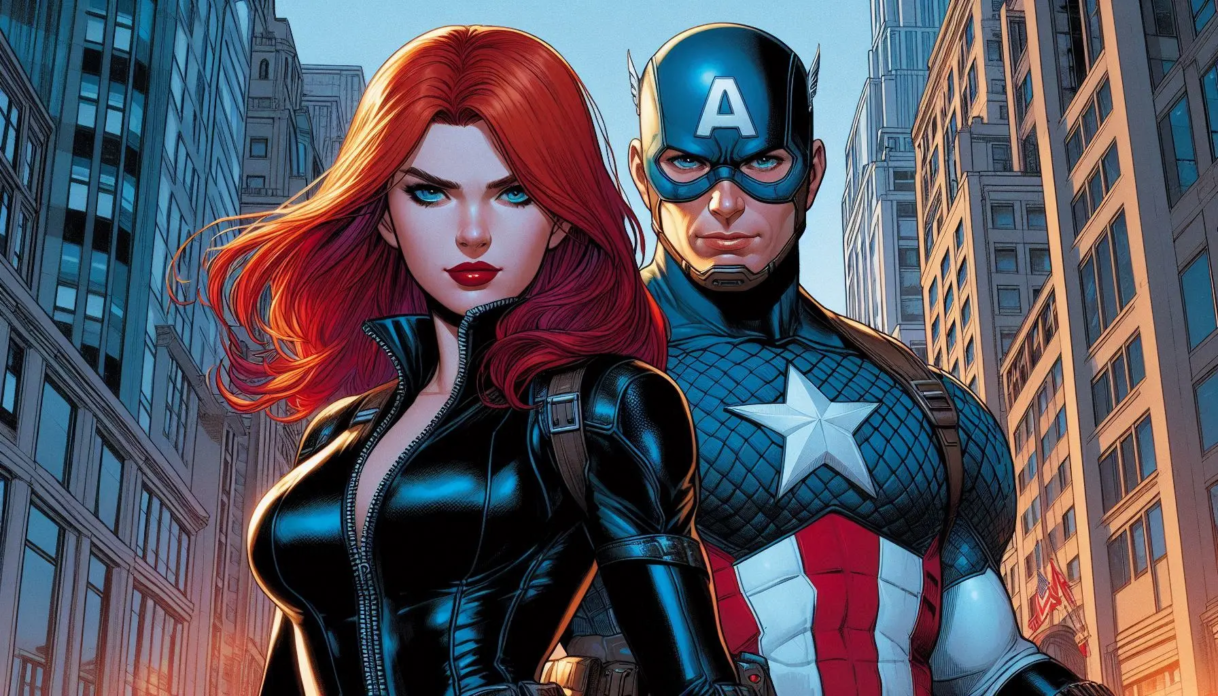 We look at the relationship between Captain America and Black Widow (3)