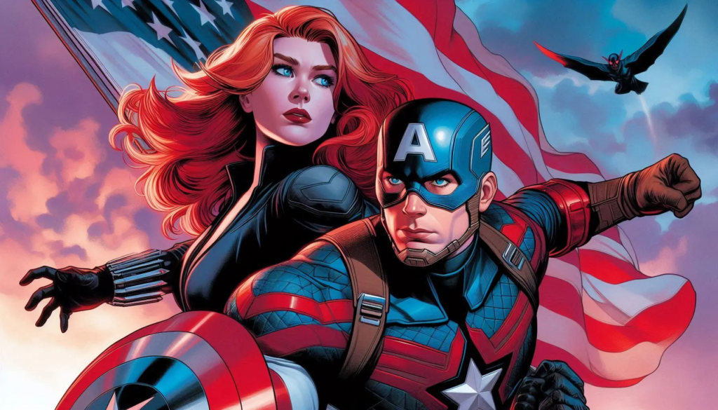 We look at the relationship between Captain America and Black Widow (5)