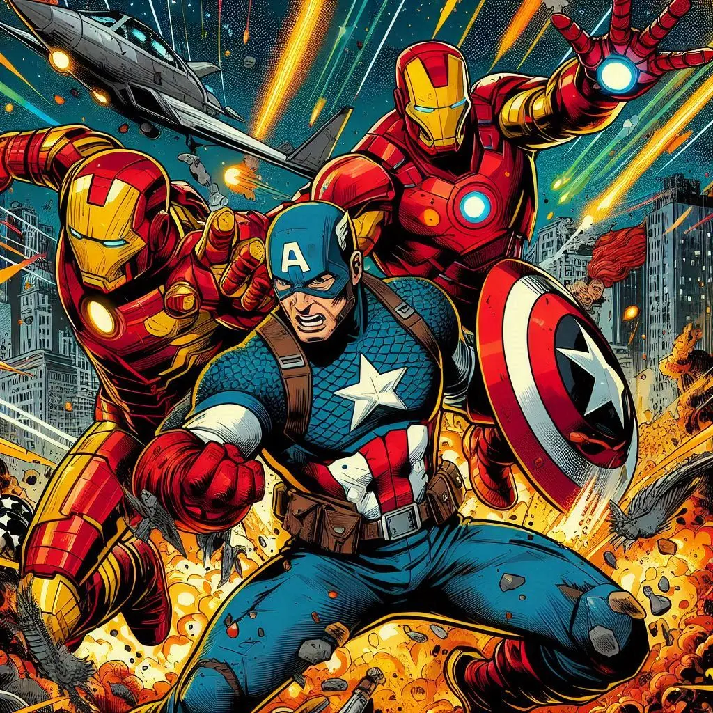 What can we say about the relationship between Captain America and Iron Man (1)