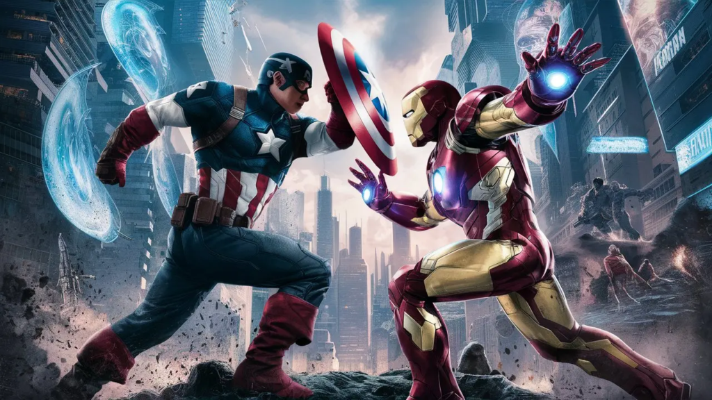 What can we say about the relationship between Captain America and Iron Man (3)