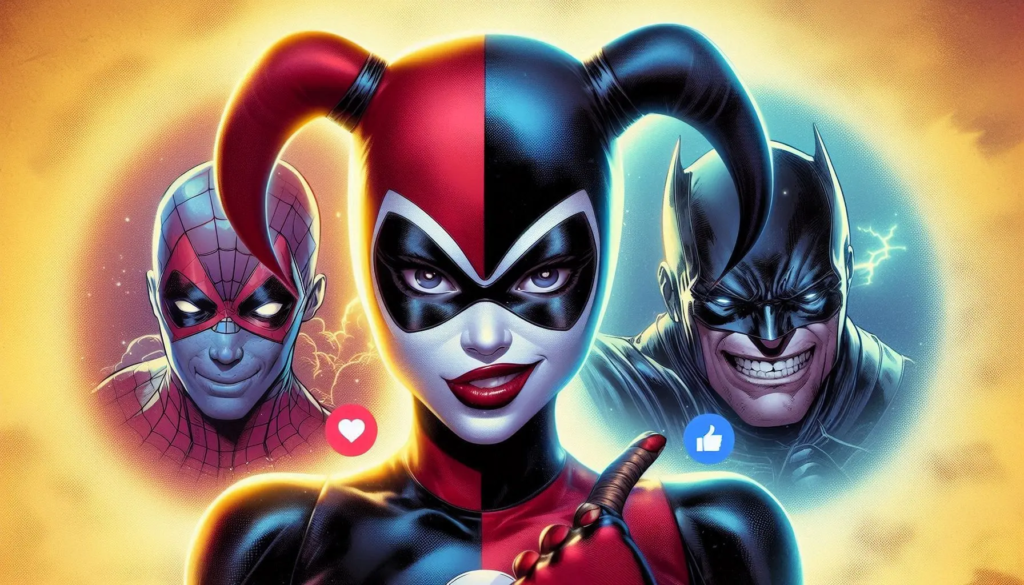 Which Marvel Character Is Most Similar to Harley Quinn (4)